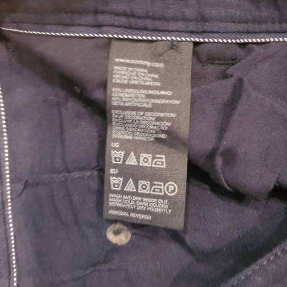 Tommy Hilfiger Avery Pants Navy Blue Linen Preppy Classic Beach Vacation 0 New - Picture 7 of 10